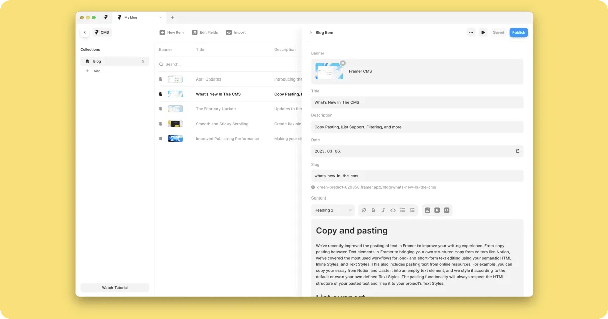 framer-cms